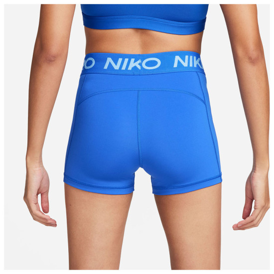 Nike Γυναικείο σορτς-κολάν W Pro Dri-FIT Mid-Rise 3IN Graphic Shorts Nike Γυναικείο σορτς-κολάν W Pro Dri-FIT Mid-Rise 3IN Graphic Shorts